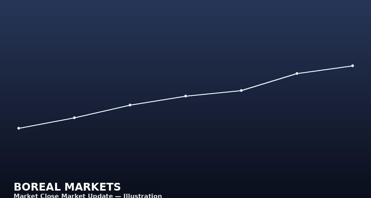 Market Close market illustration — Boreal Markets