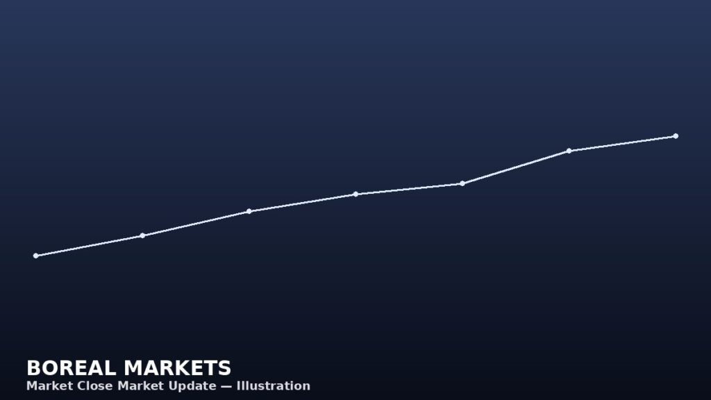Market Close market illustration — Boreal Markets